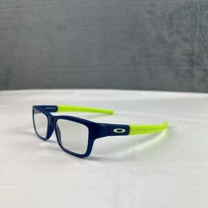 Oakley Marshal XS OY8005-0447 Satin Blue Yellow Eyeglasses Frames 47-14 128 Kids